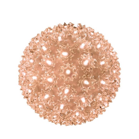 Celebrations Celebrations LED Warm White Starlight Sphere 7.5 in. Hanging Decor 75SLSWWA